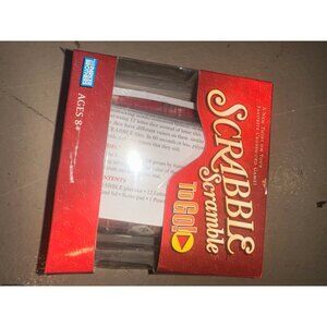 Scrabble Scramble To Go! – Portable Crossword Game